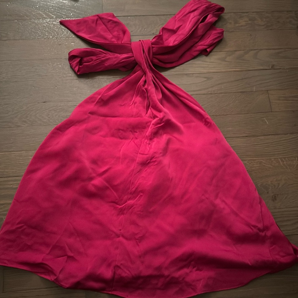 High Neck Pink Blouse